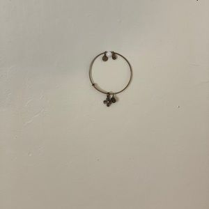 Bundle of 2 Earth Charm bracelets- gold & bronze